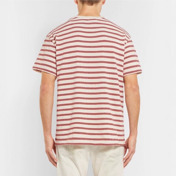 John Elliott Striped Boucle T-Shirt - sz 4 (XL) - Picture 2 of 12